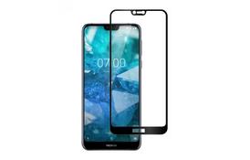 Защитное стекло Full screen PowerPlant для Nokia 7.1, Black - Фото