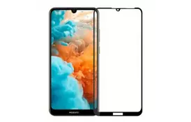 Захисне скло Full screen PowerPlant для Huawei Y6 (2019), Black - Фото