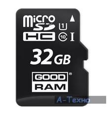 Карта памяти GOODRAM 32GB microSDHC Class 10 (M1AA-0320R11)