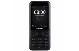 Мобильный телефон PHILIPS Xenium E181 Black - Фото
