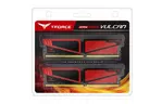 Модуль памяти для компьютера DDR4 16GB (2x8GB) 3000 MHz T-Force Vulcan Red Team (TLRED416G3000HC16CDC01)