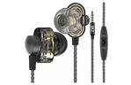 Наушники QKZ DM8 Mic Black (F_53293)