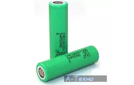 Аккумулятор 18650 2500 mAh (35A) Samsung (INR18650-25R) - Фото