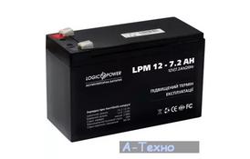 Батарея к ИБП LogicPower LPM 12В 7.2 Ач (3863) - Фото