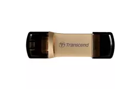 USB флеш накопичувач Transcend 32GB JetDrive Go 500 Gold USB 3.1/Lightning (TS32GJDG500G) - Фото