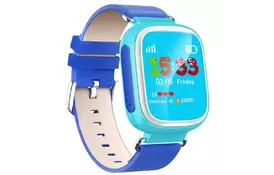 Смарт-годинник UWatch Q80 Kid smart watch Blue (F_47450) - Фото