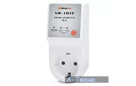 Реле напруги REAL-EL VR-101F, white (EL122300009) - Фото Реле напруги REAL-EL VR-101F, white (EL122300009) - Фото