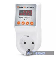 Реле напряжения REAL-EL VR-107P, white (EL122300008)
