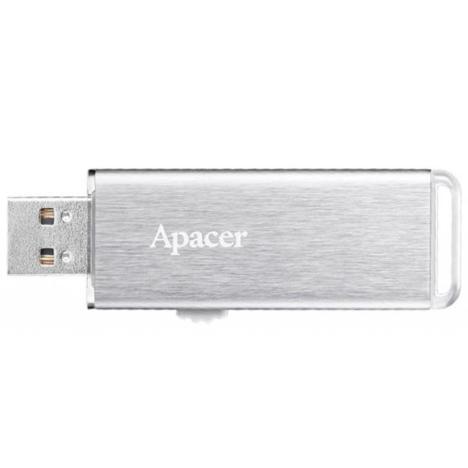 USB флеш накопитель Apacer 64GB AH33A Silver USB 2.0 (AP64GAH33AS-1) - Фото 1