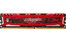 Модуль памяти для компьютера DDR4 8GB 3200 MHz Ballistix Sport MICRON (BLS8G4D32AESEK) - Фото