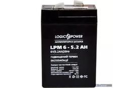 Батарея к ИБП LogicPower LPM 6В 5.2 Ач (4158) - Фото