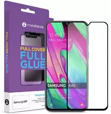 Стекло защитное MakeFuture Samsung A40 (A405) Full Cover Full Glue (MGF-SA405)