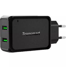 Зарядное устройство Tronsmart W2TF 36W Dual Port Qualcomm QC 3.0&VoltiQ (232340)