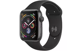 Смарт-часы Apple Watch Series 4 GPS, 40mm Space Grey Aluminium Case with Blac (MU662UA/A) - Фото