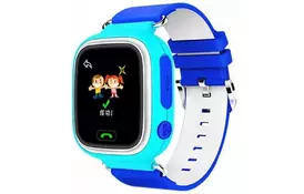 Смарт-годинник UWatch Q90 Kid smart watch Blue (F_47453) - Фото