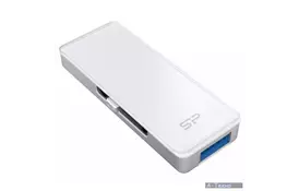 USB флеш накопитель Silicon Power 64GB xDrive Z30 White USB 3.0 (SP064GBLU3Z30V1W) - Фото