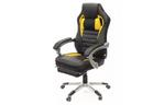 Кресло игровое АКЛАС Стрендж PL SR Черное с желтым (12431)