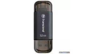 USB флеш накопичувач Transcend 32GB JetDrive Go 300 Black USB 3.1 (TS32GJDG300K) - Фото