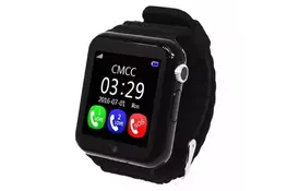 Смарт-годинник UWatch Smart GPS V7K Kid Black (F_55605) - Фото
