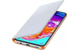 Чехол Samsung Wallet Cover для смартфона Galaxy A40 (A405F) White - Фото