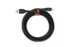 Дата кабель USB 2.0 AM to Lightning 1.2m DuraTek™ Plus black Belkin (F8J236BT04-BLK)