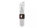 Дата кабель USB 2.0 AM to Lightning 1.2m DuraTek™ Plus white Belkin (F8J236BT04-WHT)