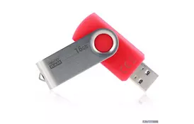 USB флеш накопитель GOODRAM 16GB Twister Red USB 3.0 (UTS3-0160R0R11) - Фото