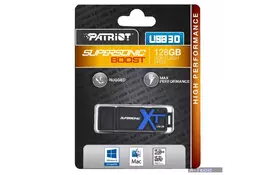 USB флеш накопичувач Patriot 128GB SUPERSONIC BOOST XT USB 3.0 (PEF128GSBUSB) - Фото