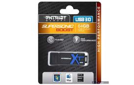 USB флеш накопичувач Patriot 64GB SUPERSONIC BOOST XT USB 3.0 (PEF64GSBUSB) - Фото