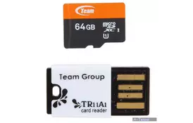 Карта пам'яті Team 64GB microSD Class 10 UHS-I (TUSDX64GUHS29) - Фото