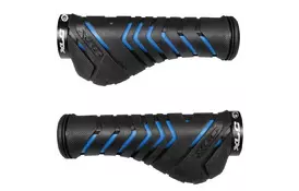 Грипсы XLC GR-S30 Ergonomic черно-синий 130мм (2501583861) - Фото
