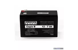 Батарея к ИБП LogicPower 12В 7 Ач (3878) - Фото