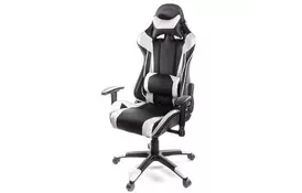 Кресло игровое Аклас Хорнет PL RL Белое (06154) - Фото