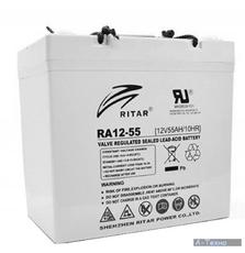 Батарея к ИБП Ritar AGM RA12-55, 12V-55Ah (RA12-55)