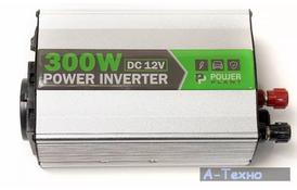 Автомобильный инвертор 24V/220V 300W, USB 5V 1A, HYM300-242 PowerPlant (KD00MS0002) - Фото