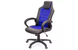 Крісло ігрове Аклас Астон W PL TILT Синее (10472) - Фото