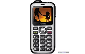 Мобильный телефон Astro B200 RX Black White - Фото