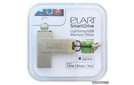 USB флеш накопичувач ELARI 128GB SmartDrive Silver USB 2.0/Lightning (ELSD128GB) - Фото