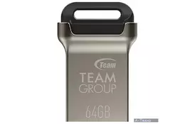 USB флеш накопичувач Team 64GB C162 Metal USB 3.0 (TC162364GB01) - Фото