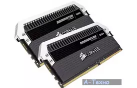 Модуль памяти для компьютера DDR4 16GB (2x8GB) 3200 MHz Dominator Platinum CORSAIR (CMD16GX4M2B3200C16) - Фото