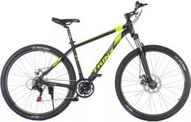 Велосипед Trinx Majestic M136Pro 2019 29 18 Matt-Black-Grey-Green (M136ProMBGG) - Фото