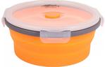 Контейнер для хранения продуктов Tramp складной с крышкой-защелкой 550ml (TRC-088-orange)