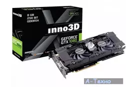 Видеокарта Inno3D GeForce GTX1080 8192Mb HerculeZ TWIN X2 (N1080-1SDN-P6DN) - Фото