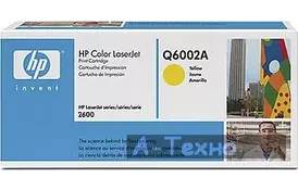 Картридж лазерный HP CLJ1600/2600 yellow (Q6002A) - Фото