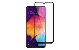 Захисне скло Full screen PowerPlant для Samsung Galaxy A20e, Black - Фото