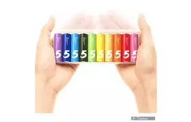 Батарейка Xiaomi MI RAINBOW ALKALINE * 10 (6934263400281) - Фото