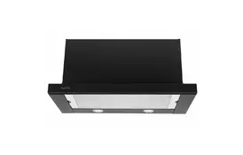 Витяжка кухонна VENTOLUX GARDA 60 BK (1300) SMD LED - Фото