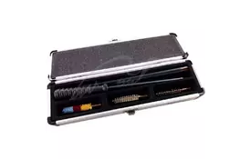 Набор для чистки оружия MegaLine 9к. алюмин.короб, шомпол в оплетке (04/50009) - Фото