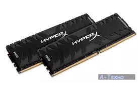 Модуль памяти для компьютера DDR4 16GB (2x8GB) 3000 MHz HyperX Predator Kingston (HX430C15PB3K2/16) - Фото