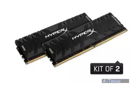 Модуль памяти для компьютера DDR4 16GB (2x8GB) 3200 MHz HyperX Predator Black Kingston (HX432C16PB3K2/16) - Фото